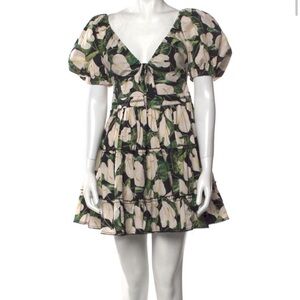 Agua by Agua Bendita Manzanilla Mini Dress